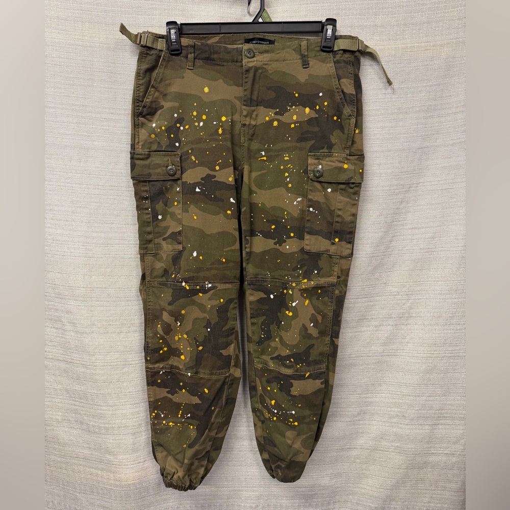 Ashley Stewart Camouflage Cargo Pants